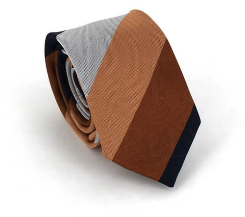 Multicolor Striped Tie