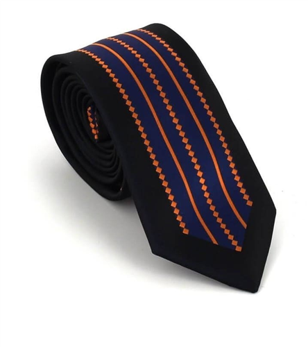 Modern Slim Tie with Stripes