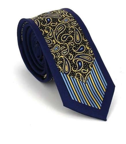 Modern Multicolor Slim Tie
