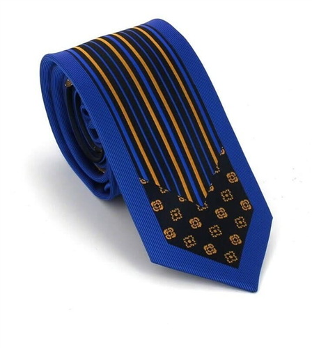 Modern Multicolor Slim Tie