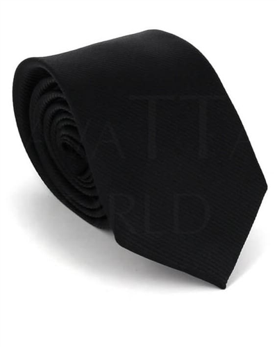 Narrow Black Tie