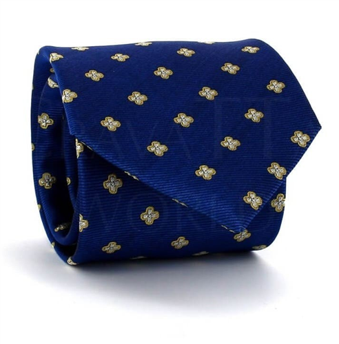 Blue Floral Tie