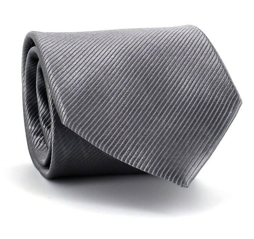 Solid Grey Tie