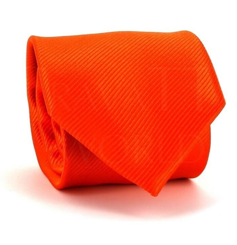Solid Orange Tie