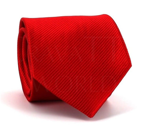 Solid Red Tie
