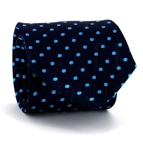Midnight Blue Polka Dot Tie III