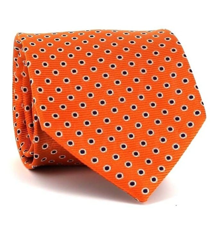Orange Polka Dot Tie