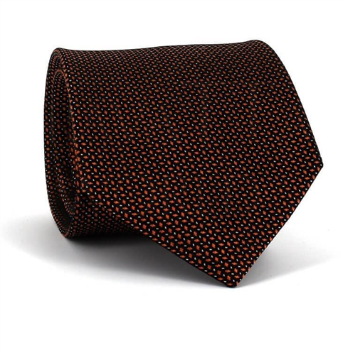 Black Polka Dot Tie