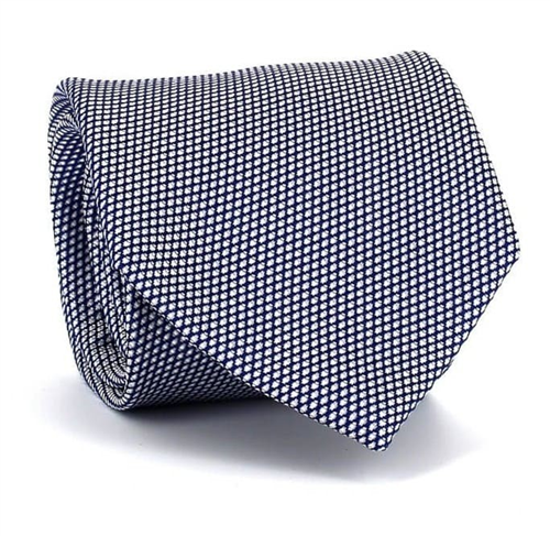 Midnight Blue Birdseye Tie