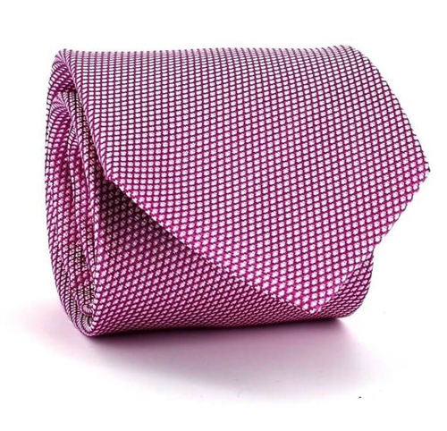 Fuchsia Birdseye Tie
