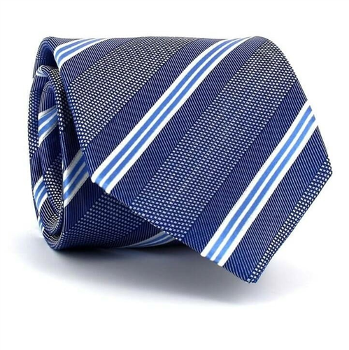 Blue Striped Tie