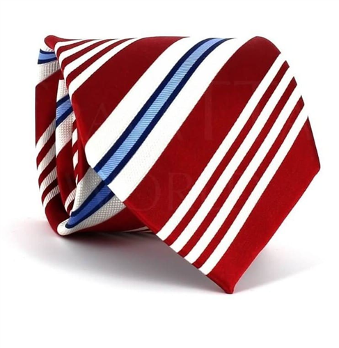 Red Striped Tie