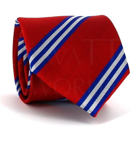Red Striped Tie
