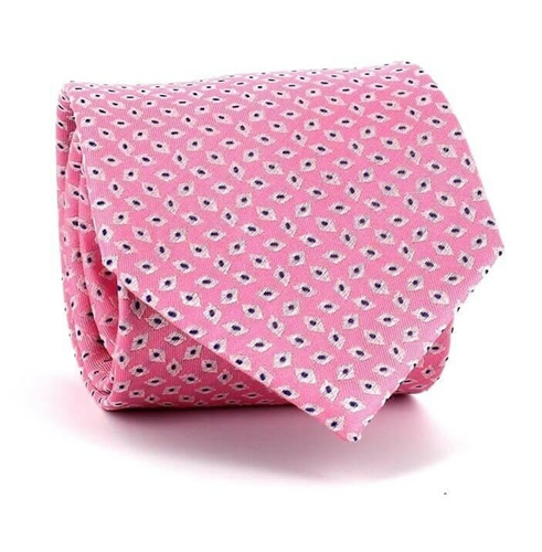 Pink Diamond Pattern Tie