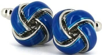 Blue Knot Cufflinks II