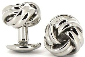 Cufflinks 4 Knots Double Stripe II