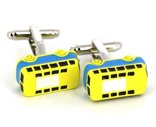Bus Cufflinks