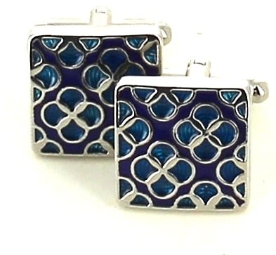 Enamel Tile Cufflinks