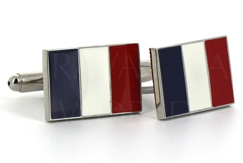 French Flag Cufflinks