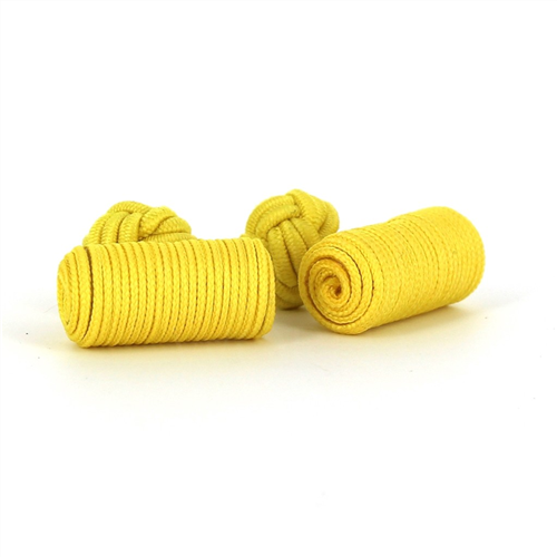 Yellow Barrel Cufflinks