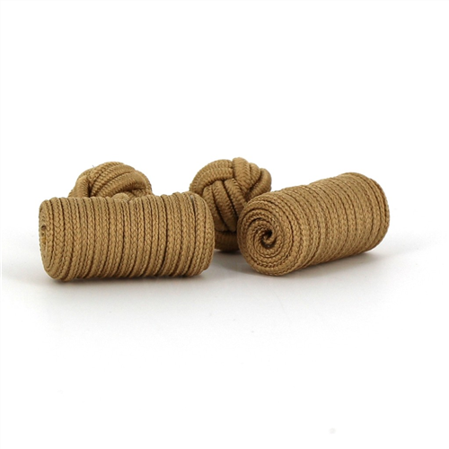 Beige Barrel Cufflinks