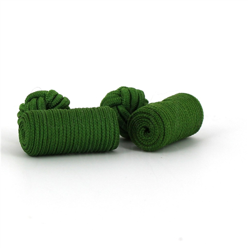 Forest Green Barrel Cufflinks