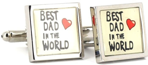 Best Dad Cufflinks