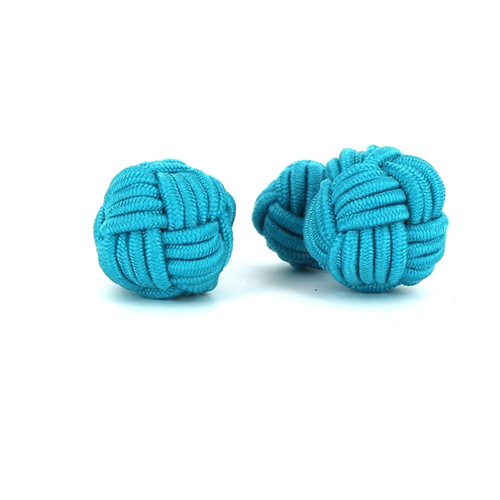 Large Turquoise Ball Cufflinks