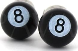 Black 8 Ball Cufflinks
