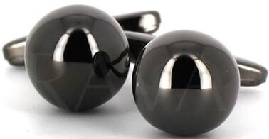 Black Sphere Cufflinks
