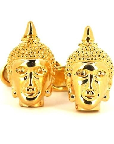 Golden Buddha Cufflinks