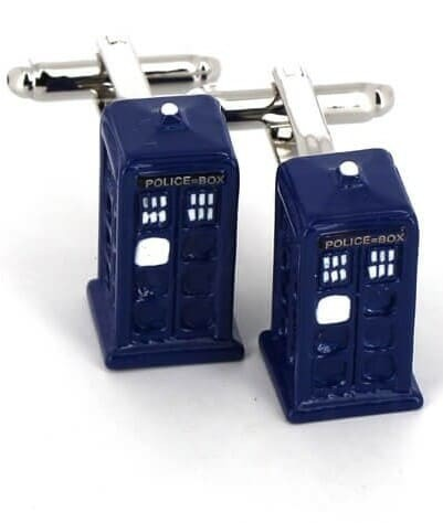 Police Box Cufflinks
