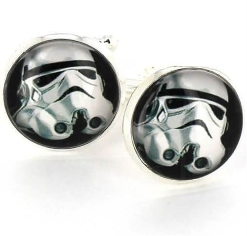 Star Wars Cabochon Cufflinks - Stormtrooper