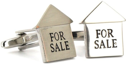 House for Sale Cufflinks