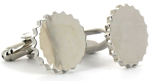 Silver-Plated Cufflinks