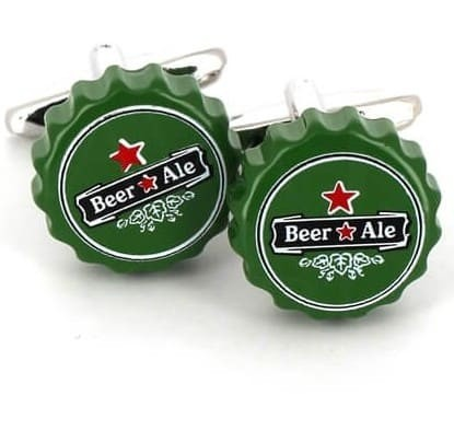 Beer Cap Cufflinks