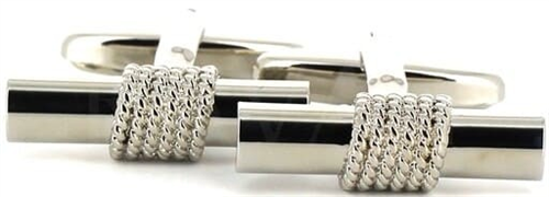Cylindrical Striped Cufflinks I
