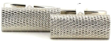 Ribbed Cylinder Cufflinks