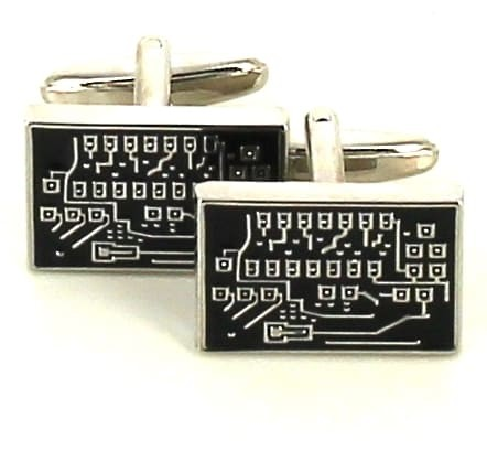 Electronic Circuit Cufflinks