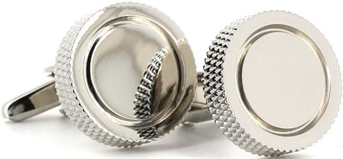 Circular Cufflinks IV
