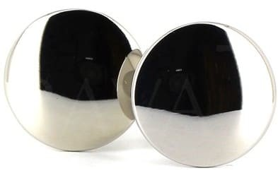 Smooth Circular Cufflinks