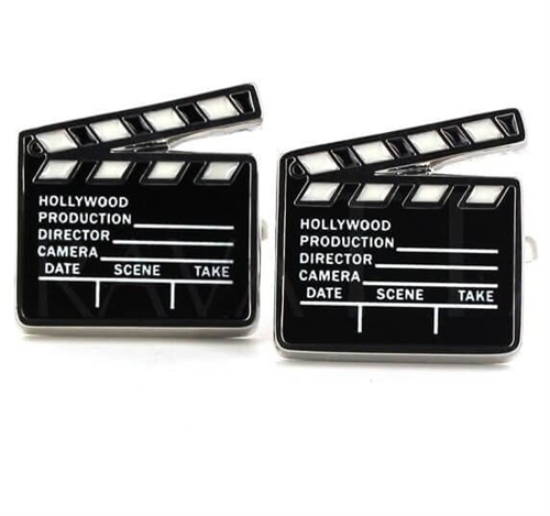 Cinema Clapperboard Cufflinks
