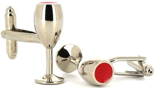Wine Glass Cufflinks II