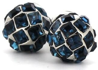 Blue Crystal Cufflinks