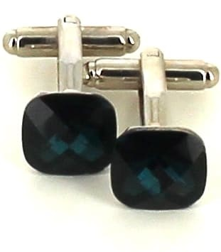 Blue Crystal Cufflinks