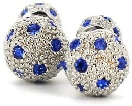 Double Ball Crystal Cufflinks