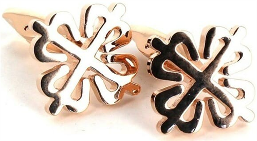 Rose Gold Calatrava Cross Cufflinks