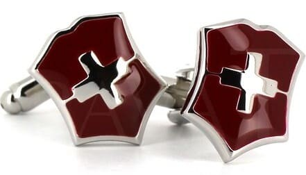 Swiss Cross Cufflinks