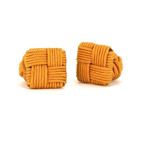 Pumpkin Square Cufflinks