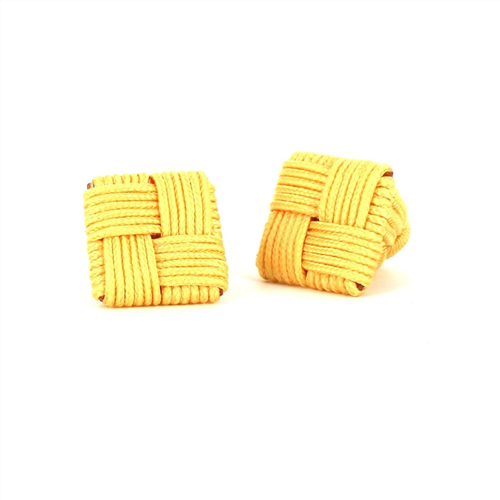 Golden Square Cufflinks